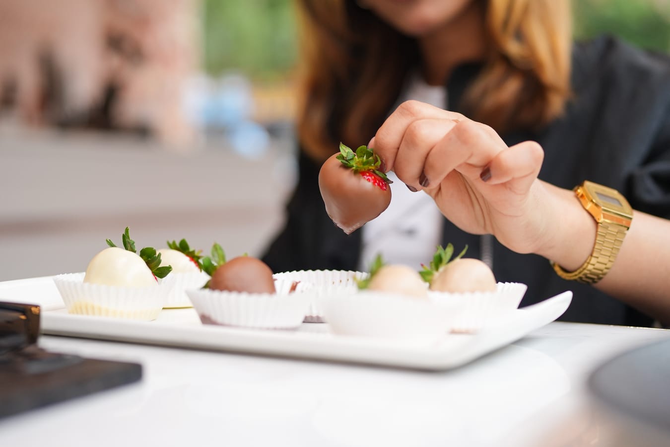 Indulge in the Most Delicious Chocolate-Dipped Strawberries at Chocoberry